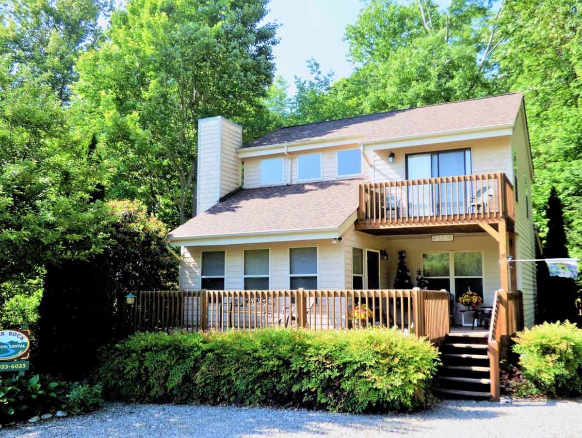 River Rock Chalet Exterior